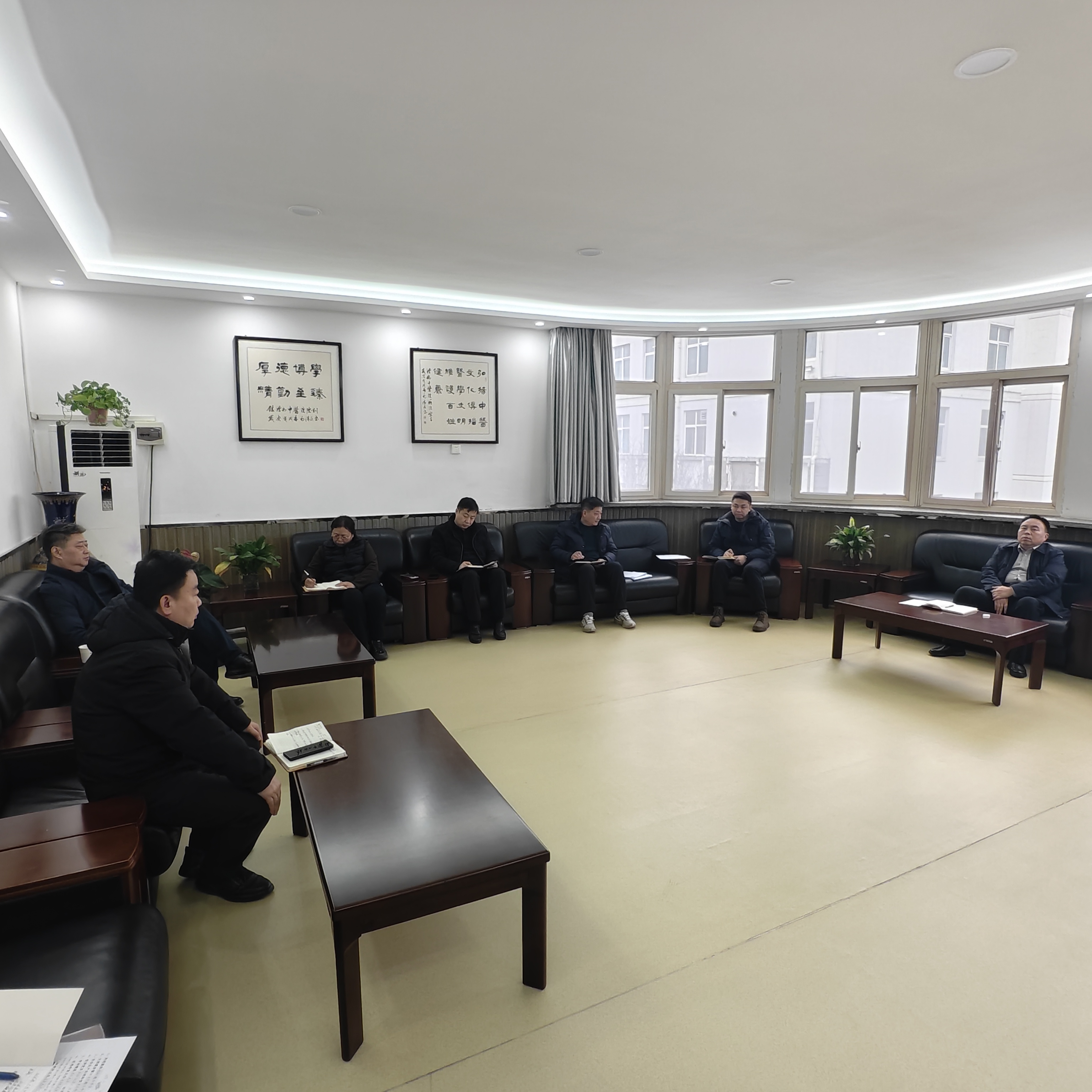 滑县中医院党总支理论学习中心组开展1月份...